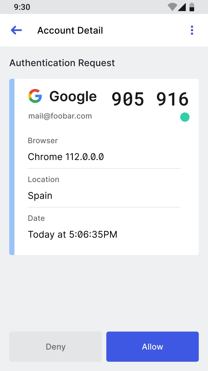 Auth0 Guardian screenshot