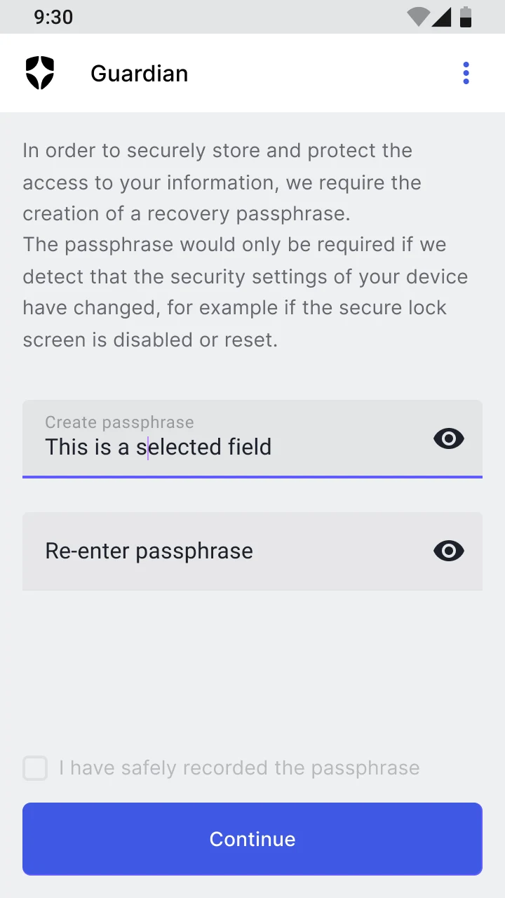 Auth0 Guardian screenshot