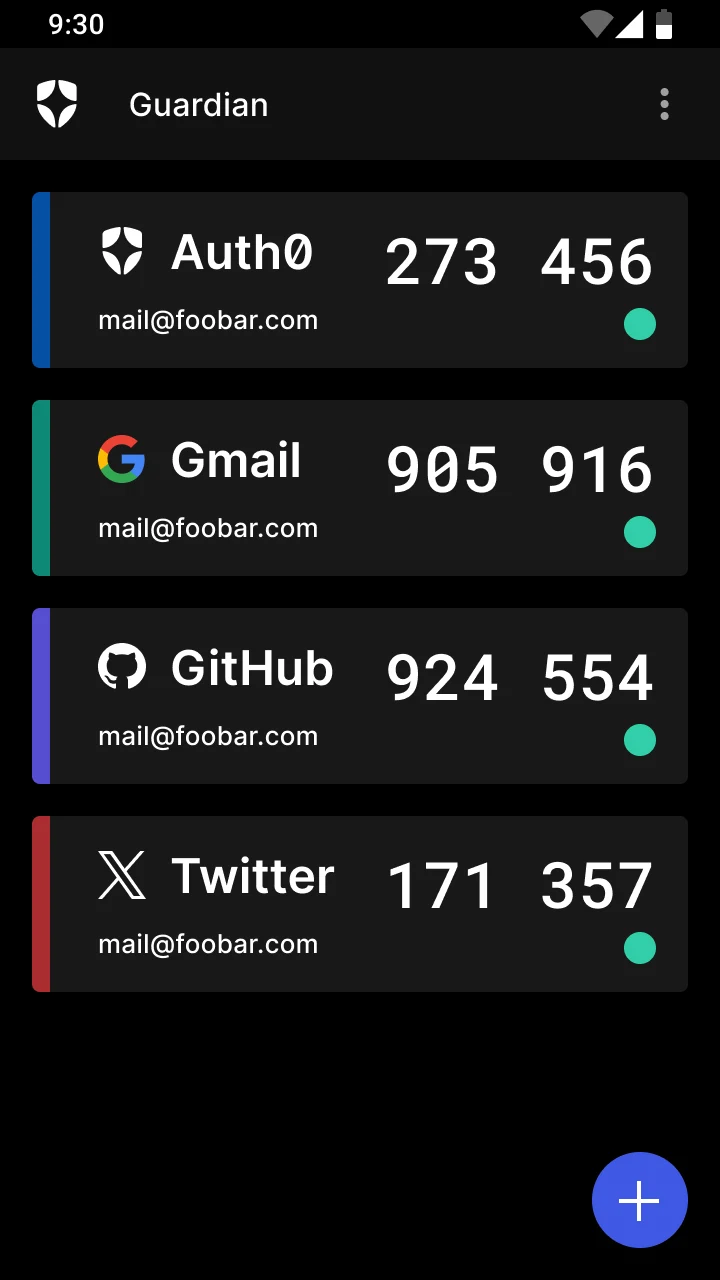 Auth0 Guardian screenshot